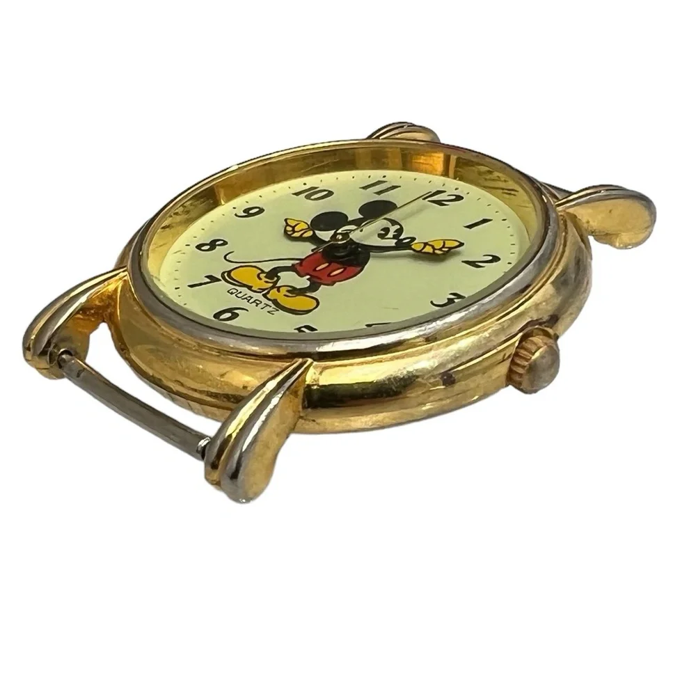 VINTAGE MICKEY MOUSE QUARTZ WATCH - NO BAND